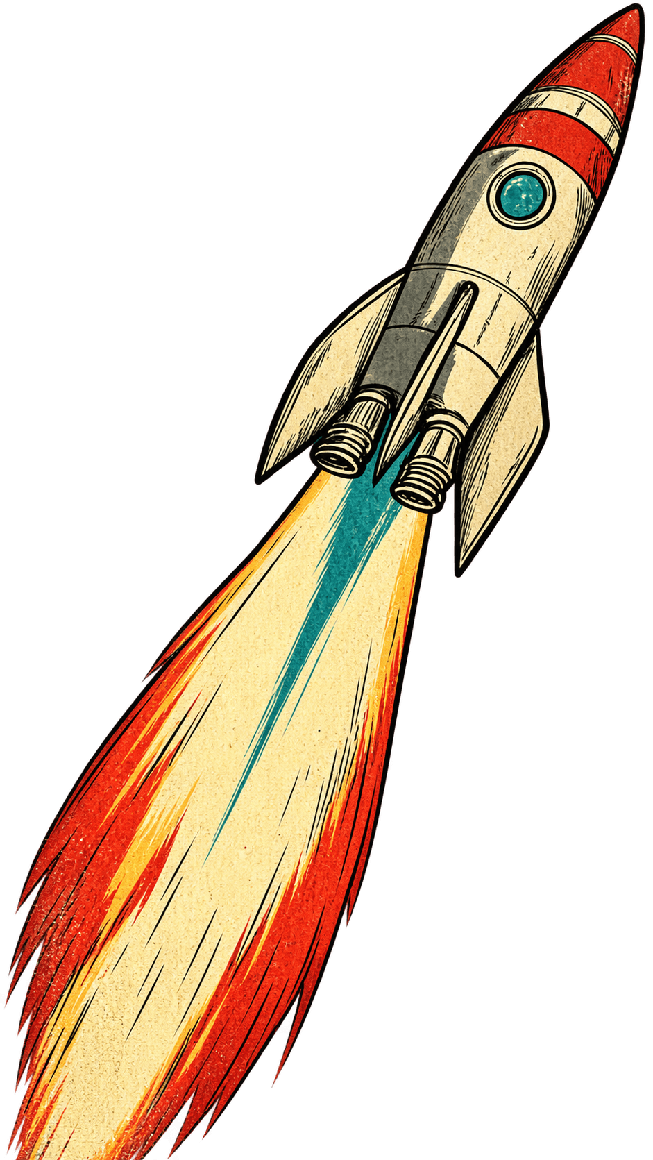 Retro Rocket Blast